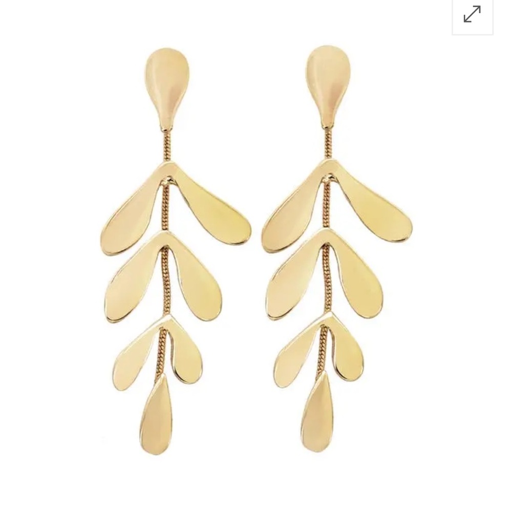 Panacea Leaf Drop Earring